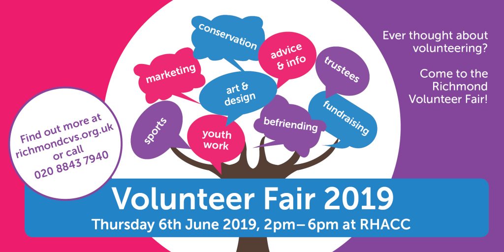 Join Us at Richmond Volunteer Fair 2019 The Friends of Teddington