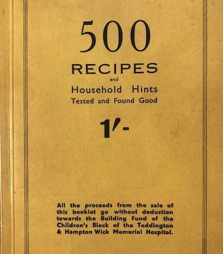 500 Recipes and Household Hints Tested and Found Good The Friends of TMH